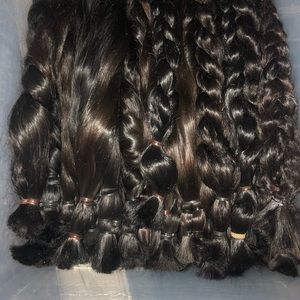 Human hair extensions